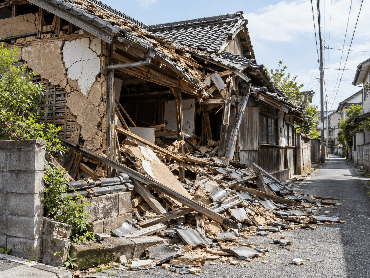 空き家が倒壊したら誰の責任？所有者の損害賠償｜危険サイン・対処法【姫路市】  
