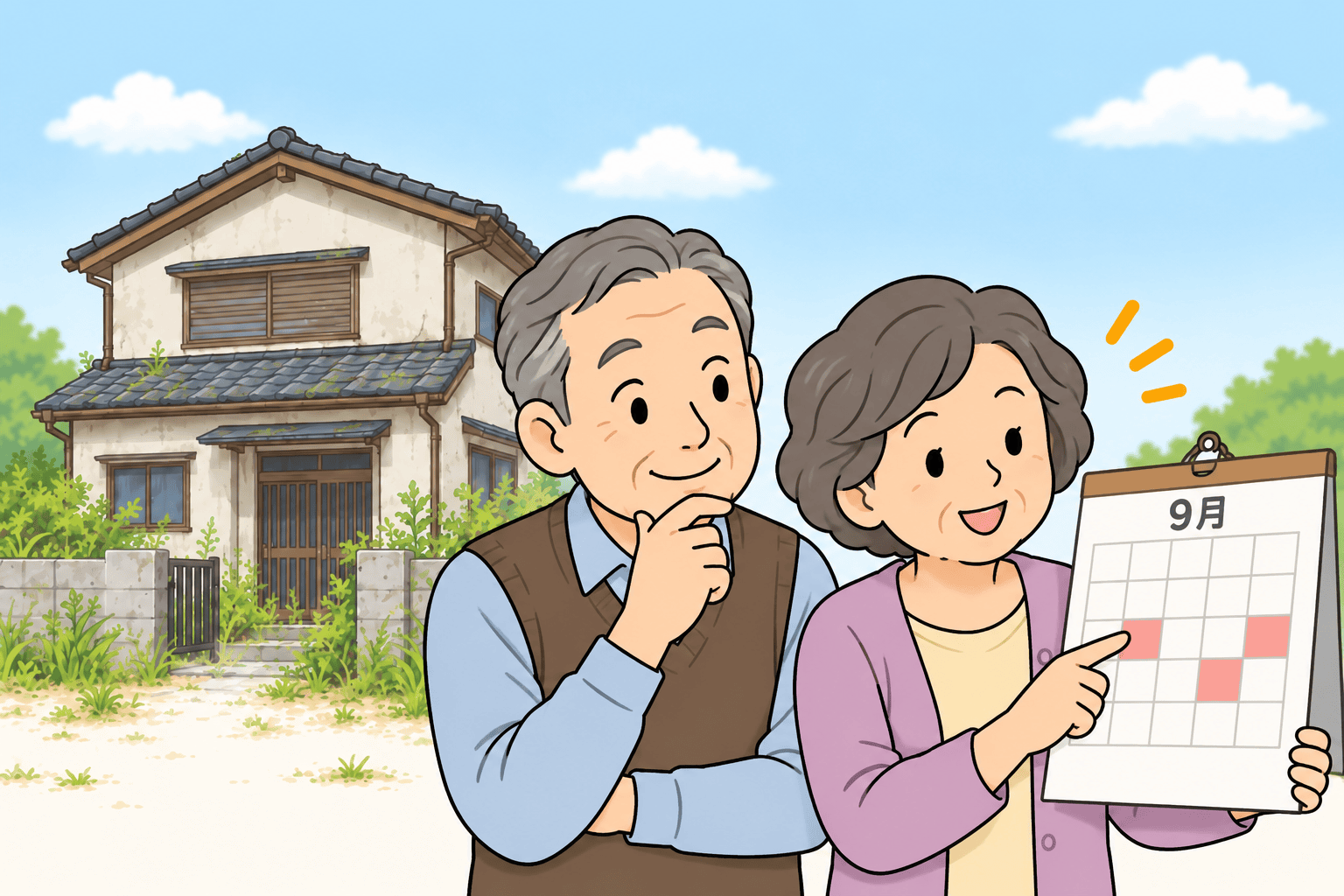 《姫路市の実家・空き家》年内売却スケジュール|9月から戸建を売るには?