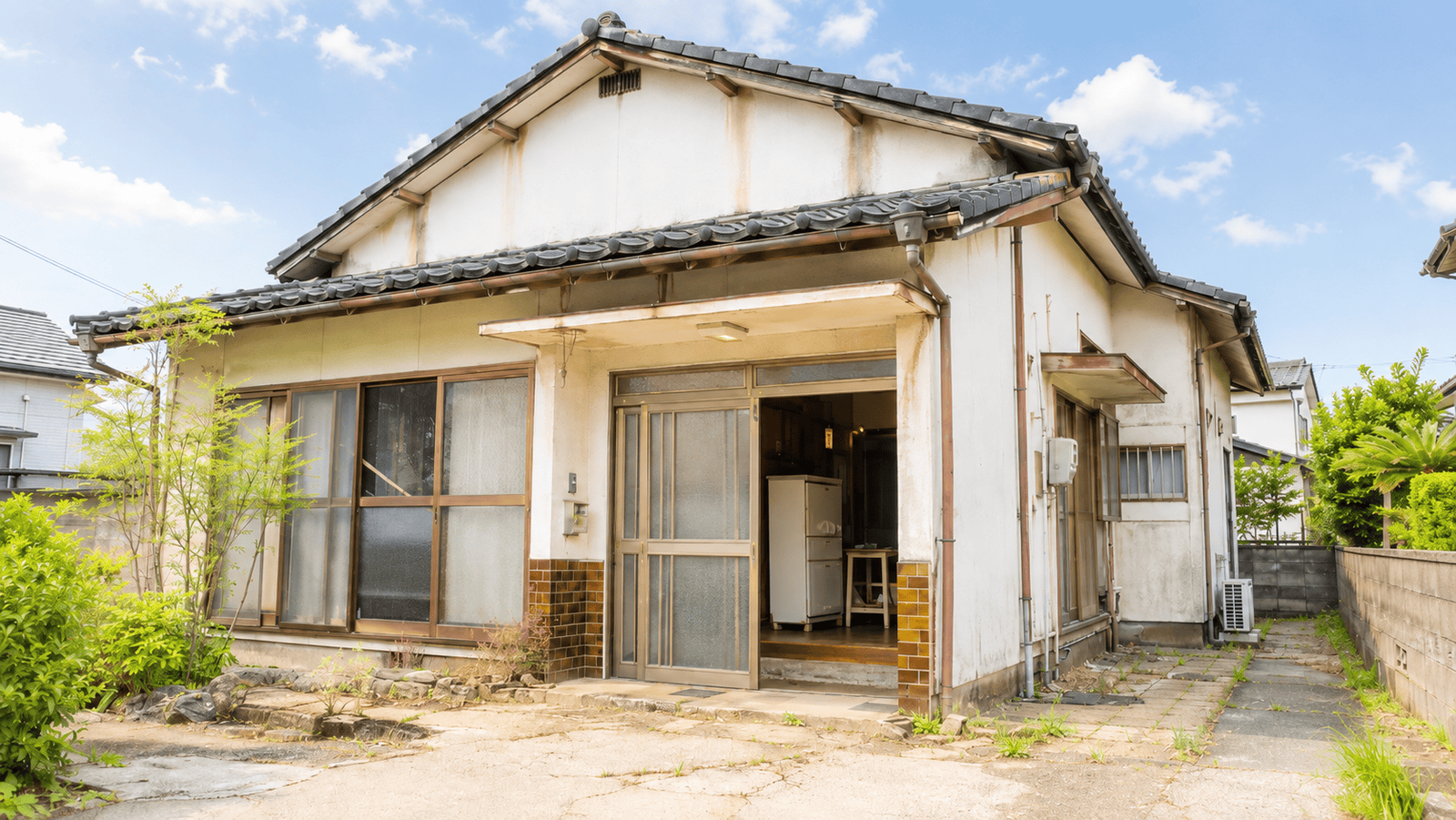 《姫路の買取事例》一人で相続した古い実家|片付け・修理前に相談したケース