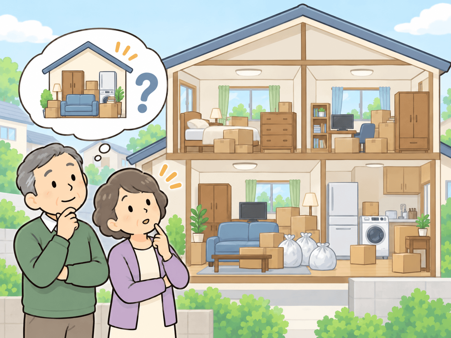 《家の中の物そのままで、家は売れる?》家具・家電の処分費用と売却方法