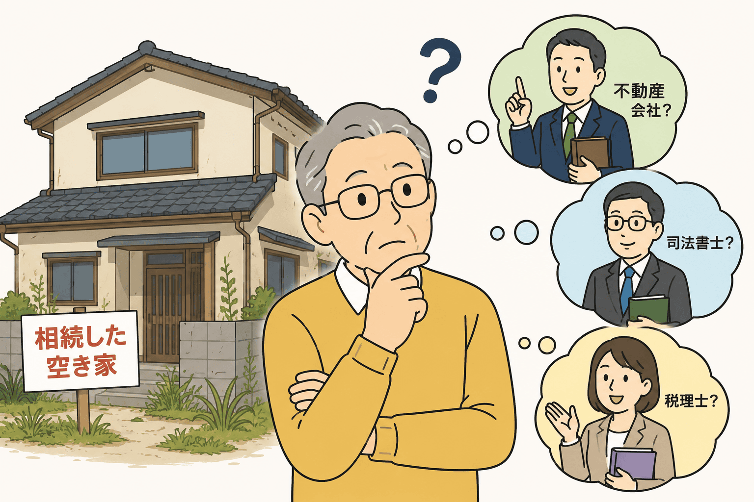 《 姫路市の相続不動産を売却 》どこに相談する?|不動産会社・司法書士・税理士の違い