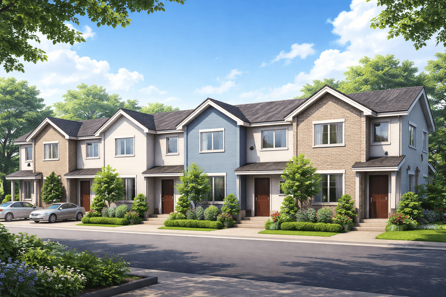 “タウンハウス”と“テラスハウス”とは？違いをわかりやすく解説