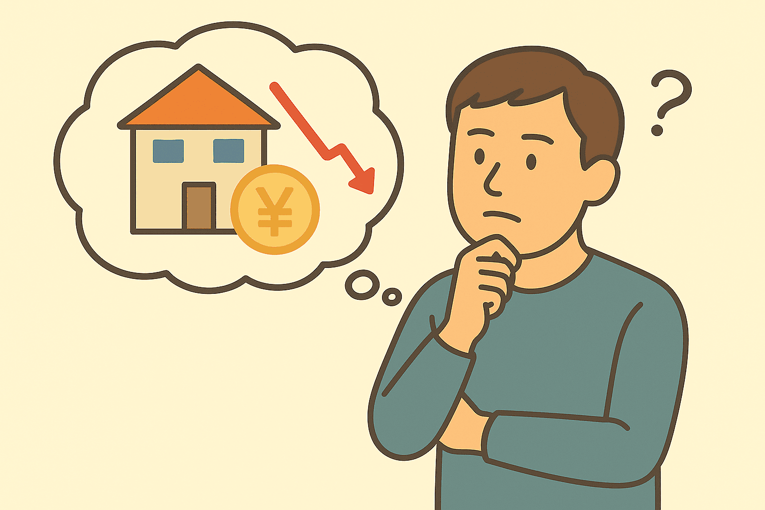 【気になる！】新築の売却相場｜3000万で買った家、いくらで売れる？