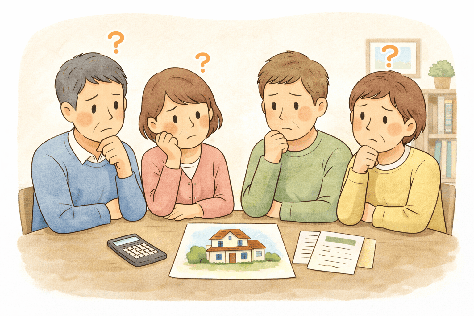 相続人が複数いる不動産はどうする？｜4つの分け方と売却までの流れ【相続した家・土地】